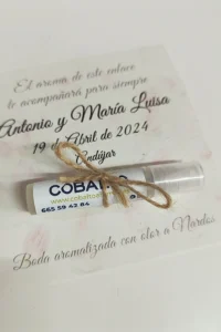 Aromatización de bodas